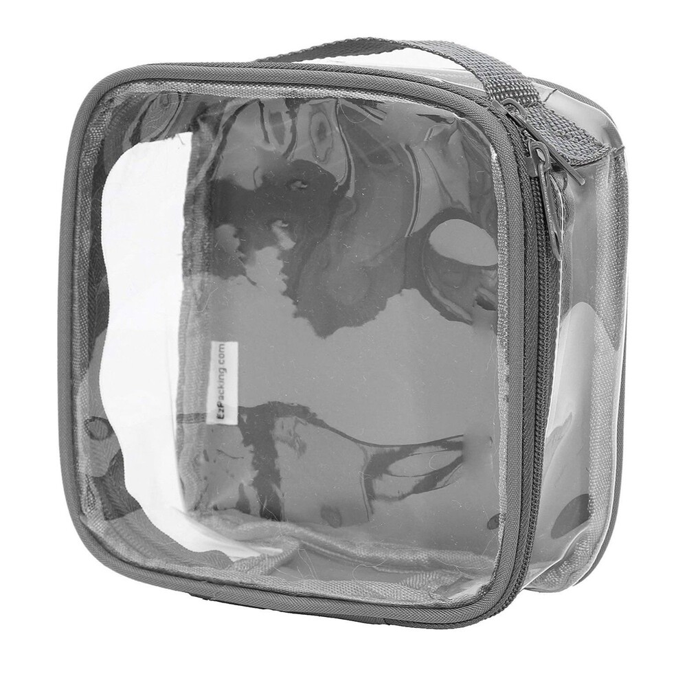 Clear TSA Approved 3-1-1 Travel Toiletry Bag for Carry On/Quart Size Transpar...